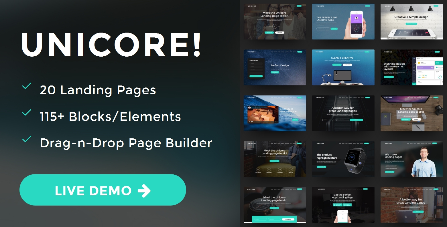 Simple Bootstrap One Page Theme 