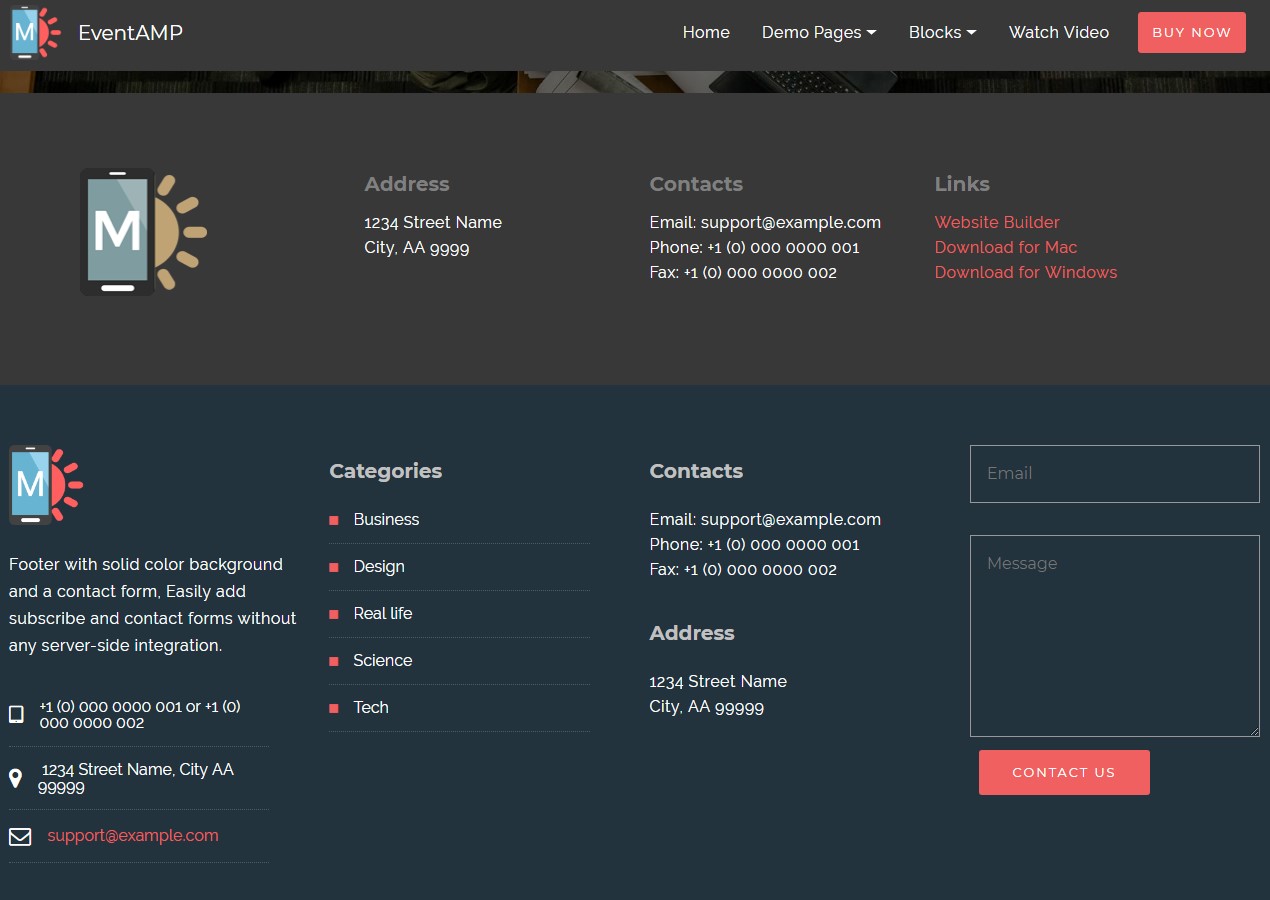 Web Template