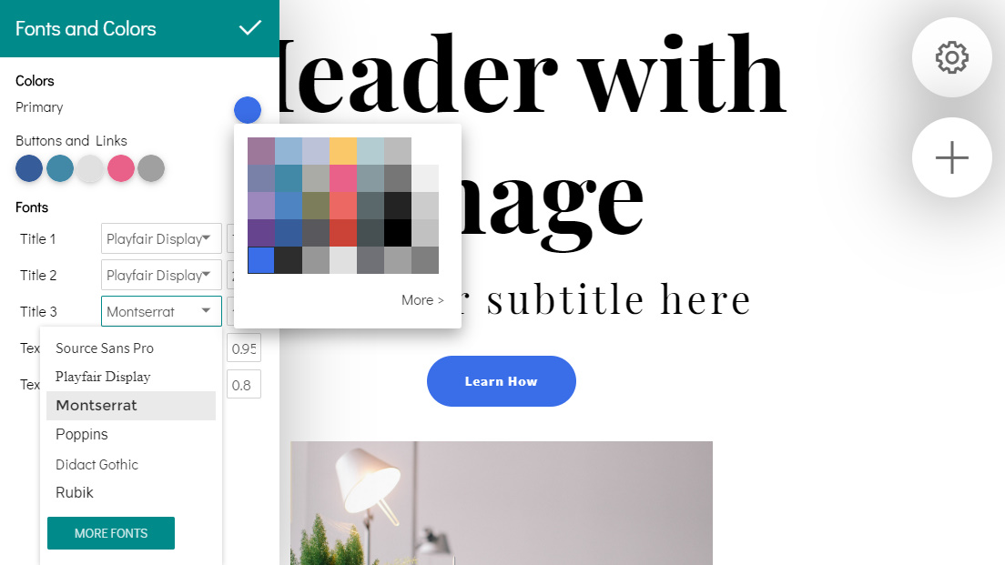 Drag and Drop Website Design Maker